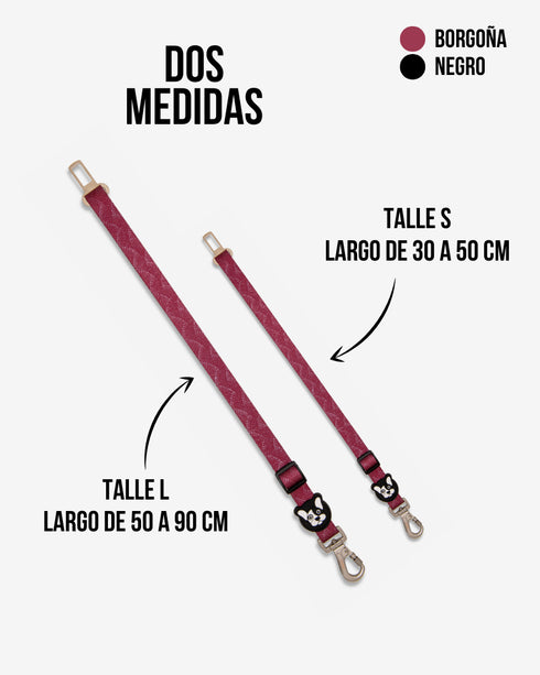 Cinturón de seguridad VULKAN Borgoña